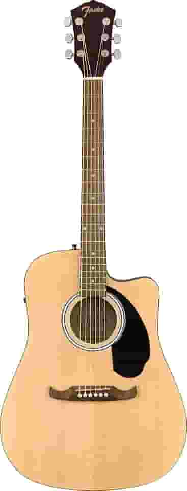 Fender Guitarra elétrica acústica Dreadnought FA-125CE, natural