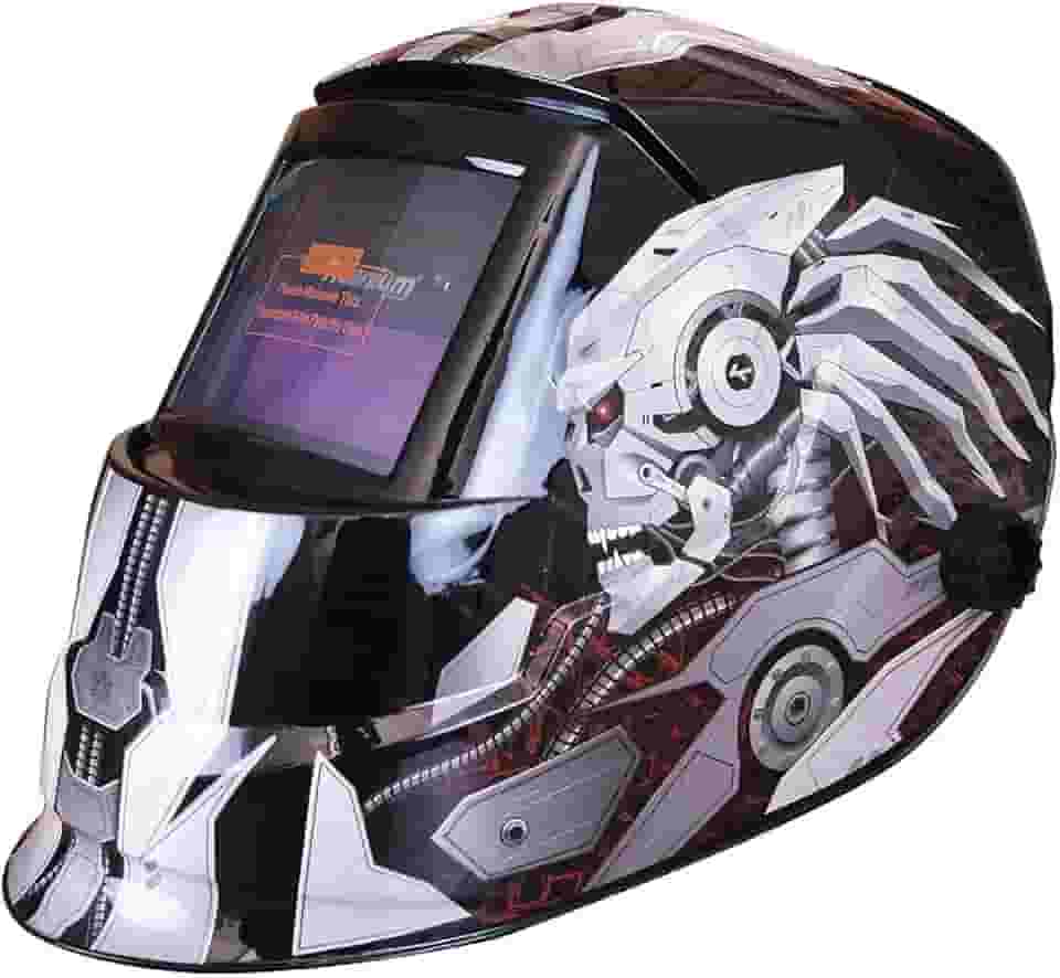 Máscara de Solda Automática Tonalidade 11 Fixa Silver-TITANIUM-5243