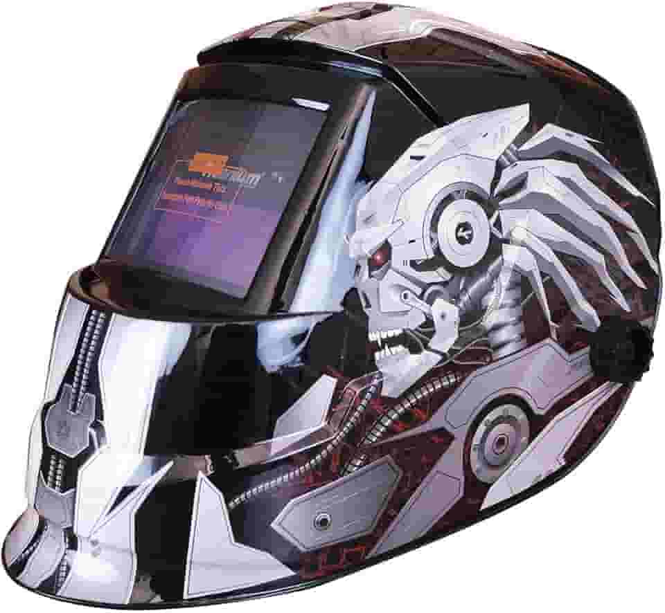 Máscara de Solda Automática Tonalidade 11 Fixa Silver-TITANIUM-5243