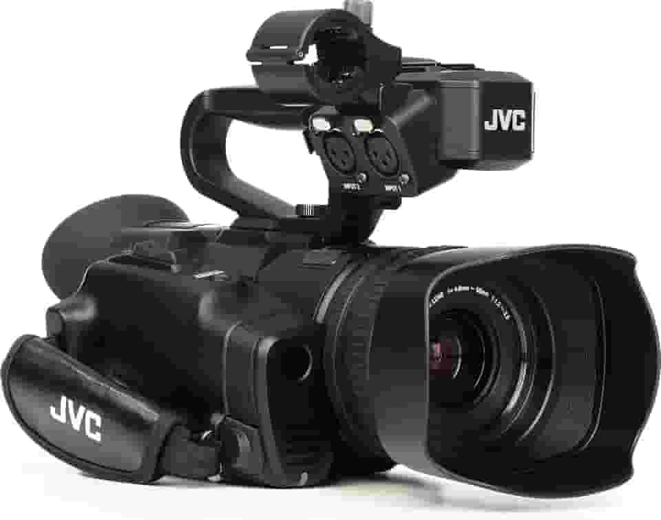 JVC Filmadora GY-HM250U, 8,9 cm, preta