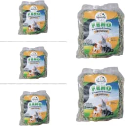 5 kg de FENO Fresco Super Premium Verdinho para coelhos, hamster porquinho da índia Roedores em Gerall