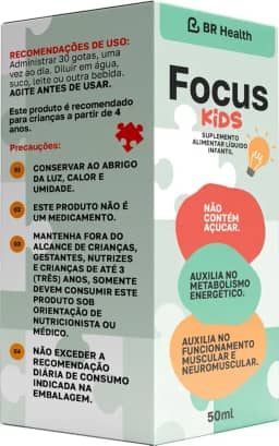 BR Focus Kids - Memória e Déficit de atenção - 50ml