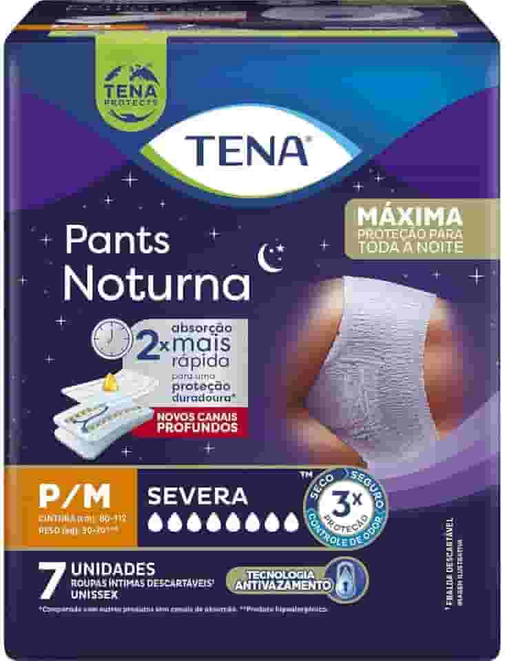 TENA Roupa Íntima Tena Pants Noturna P/M 7 Unidades