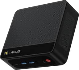 Beelink Mini PC SER7 com mini computador AMD Ryzen 7 7840HS (8C/16T, até 5,1GHz), SSD NVMe DDR5 de 32 GB, SSD NVMe de 1 TB, 4K HD Quad Display HDMI/DP1.4/Type-C, WiFi 6, Bluetooth 5.2, Ethernet de 2,5
