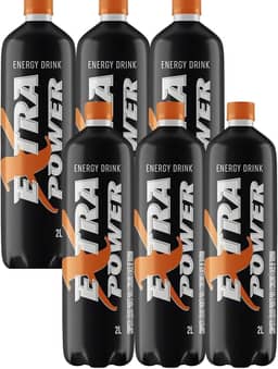 Energético Extra Power 2 Litros – Pack com 6 Unidades