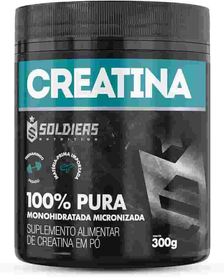 Soldiers Nutrition Creatina Monohidratada Pote 300g