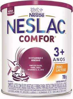 Neslac Comfor Zero Lactose - Composto Lácteo, Fórmula infantil, 700g