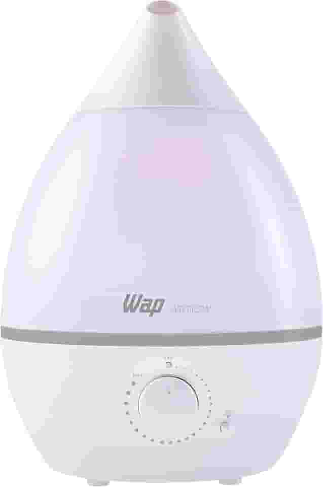 WAP Umidificador de Ar AIR FLOW com Luminária e Difusor de Aromas, 4 Litros, Autonomia de até 12 horas, 20W Bivolt