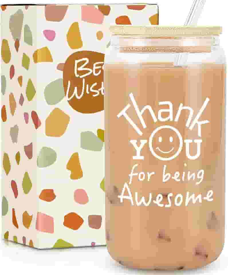 Presentes de agradecimento para mulheres e homens, presentes de agradecimento de professores, presente de apreciação de funcionários para colegas de trabalho, obrigado por ser incrível copo de