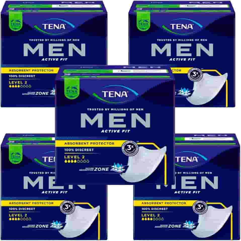 Absorvente Masculino Protetor Urinário Tena Men 50 Unidades