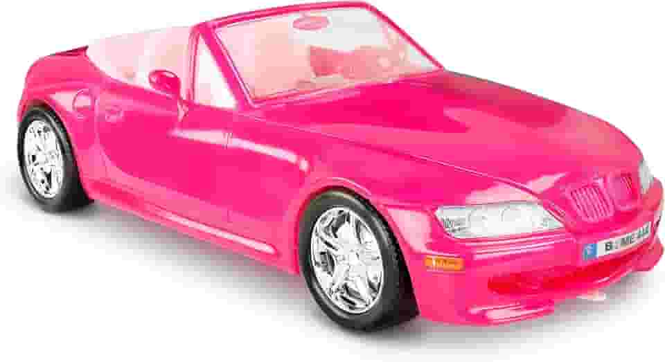 Carro Roadster - Menina Roma Jensen Rosa
