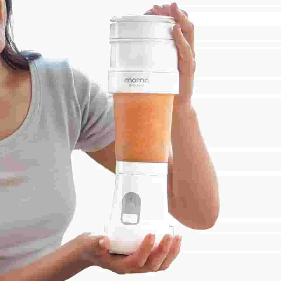 Blender Retrátil, Mini Liquidificador Individual Portátil, Momo Lifestyle, Sem Fio, a Bateria Recarregável, Bivolt 110V / 220V (Blender Retrátil)