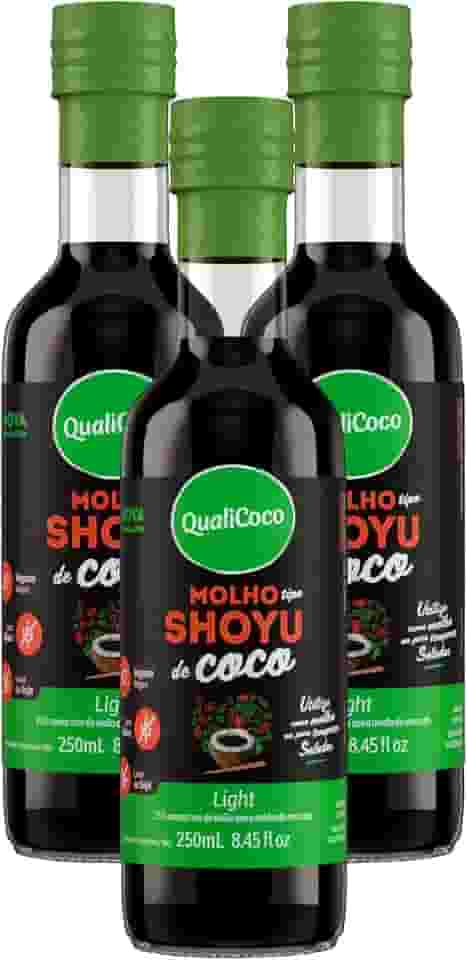 Kit Com 03 - Shoyu de Coco 250mL Qualicoco