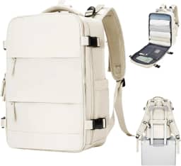 Mochila Viagem Avião Aeroporto Low Cost Ergonômica à Prova D'água Reforçada Bagagem de Mão