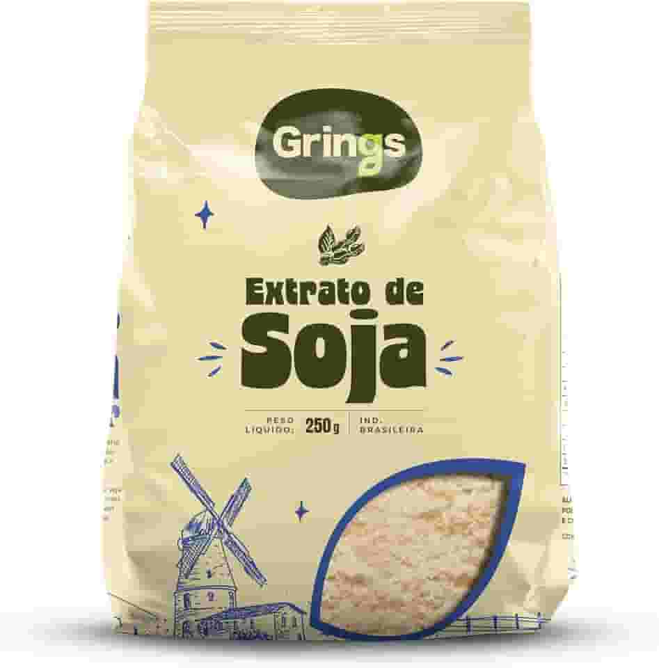 Extrato de Soja Leite 250g - Grings