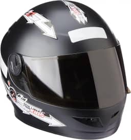 CAPACETE FECHADO PRO TORK LIBERTY FOR KIDS SOLID PRETO FOSCO TAM. 54 VIS. FUMÊ