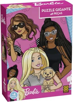 QUEBRA-CABEÇA GIGANTE BARBIE