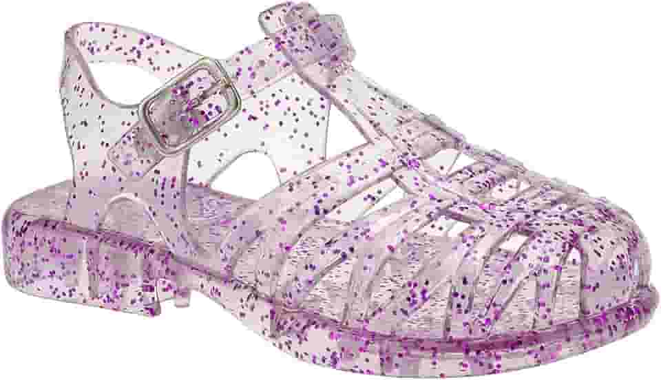 Sandália Trançada Fivela Infantil Emborrachada Menina