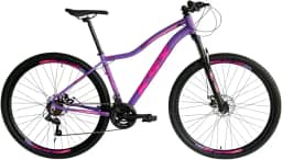 Bicicleta Bike Aro 29 KSW e KSX MTB Alumínio 21V Câmbios ESPECIAIS- Feminina - Cabeamento Superior Interno