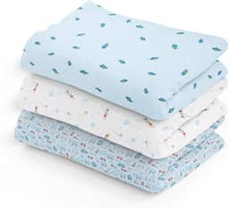 Papi Textil Cueiro Flanel Papi Estampado Para Bebê 80Cm X 60Cm Contém 03 Un