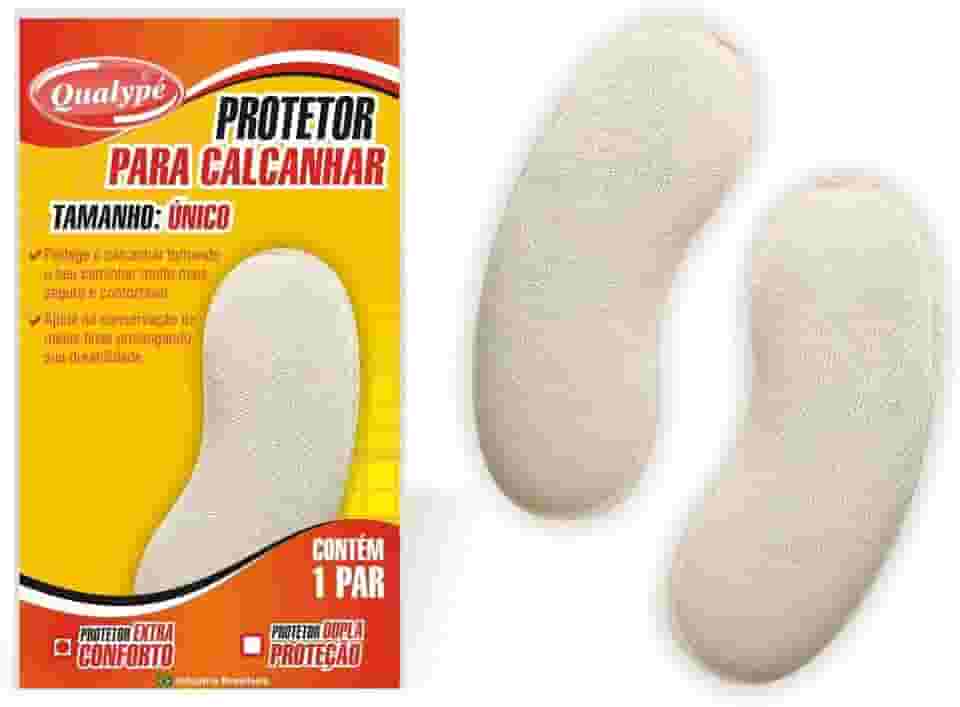 QUALYPÉ Protetor De Calcanhar Extra Conforto Bege Qualypé Bege Único