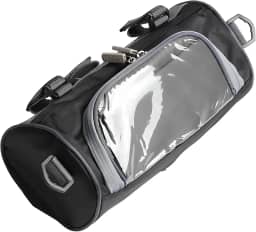 Bolsa para Guidão de Bicicleta e Moto, Impermeável, 2,5 Litros, Preta