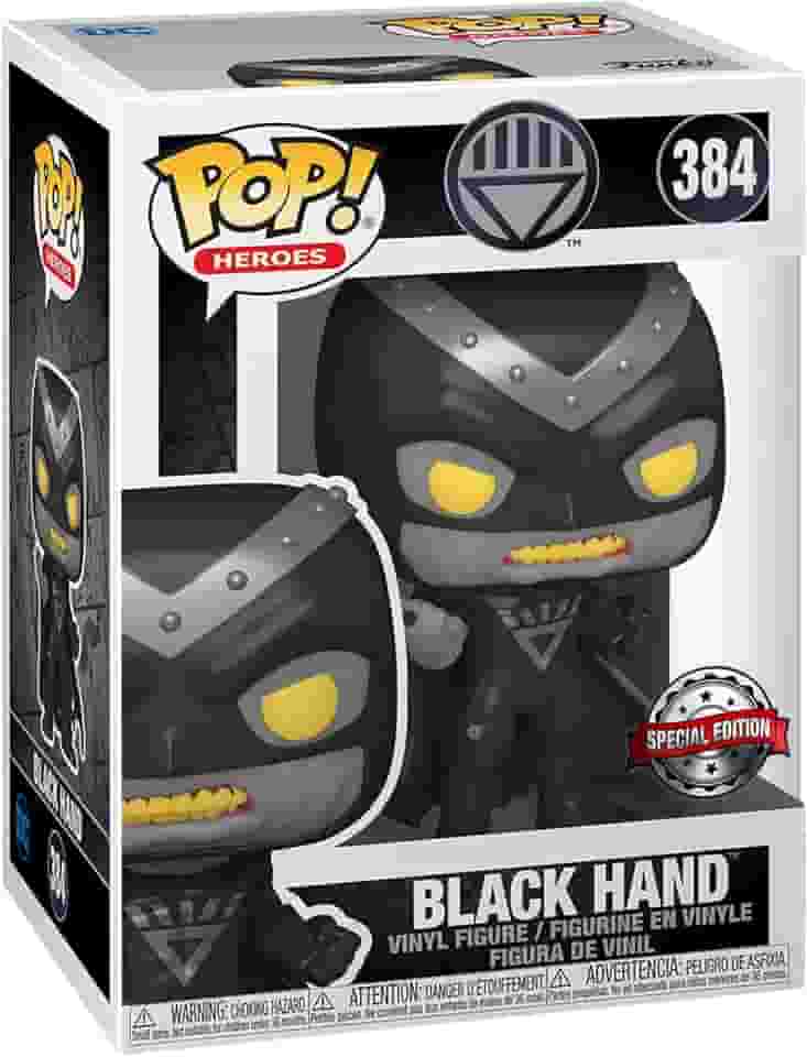 Funko POP! Heróis: DC - Lanterna Negra - DC Comics - Boneco de vinil colecionável - Ideia de presente - Mercadoria oficial - Brinquedos para crianças e adultos - Fãs de quadrinhos - Figura modelo para colecionadores e exibição