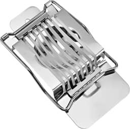 Fatiador de Ovos Profissional Aço Inox Cortador Multiuso para Ovos Morangos e Cogumelos