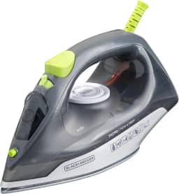 BLACK+DECKER Ferro de Passar Roupa à Seco ou à Vapor, Com Base Ceramic Gliss, Potência de 1200W, Modelo FX2750, 110V