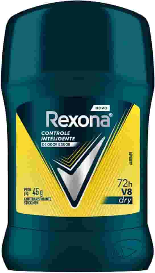 Rexona Antitranspirante Stick V8 Dry Men 45g