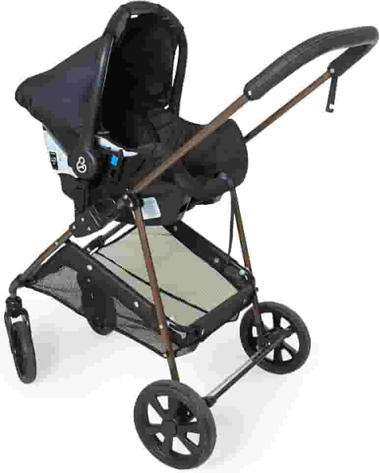 Galzerano Carrinho Napoli Travel System Preto Cobre Ptc
