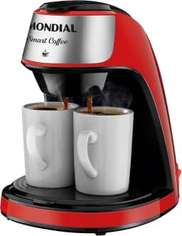 Cafeteira Elétrica Smart Coffe, Mondial, Vermelho/Inox, 500W, 110V - C-42-2X-RI