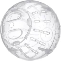 Totority Bola de exercício para hamster, 2 peças de rodas de corrida para animais de estimação pequenos para hamsters e ouriços, esfera ventilada de atividade segura com design fácil de limpar