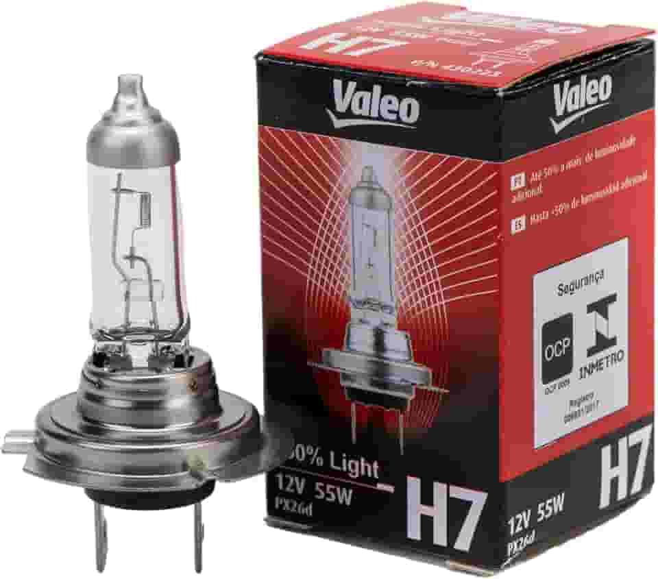 LÂMPADA VALEO 12V - H7 50% MAIS LUZ - 430223