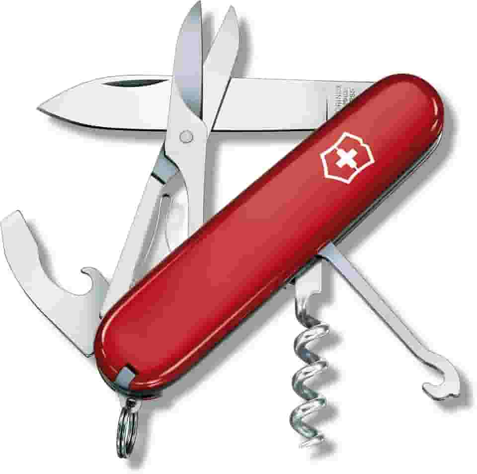Canivete Victorinox Compact, Vermelho, 15 funções