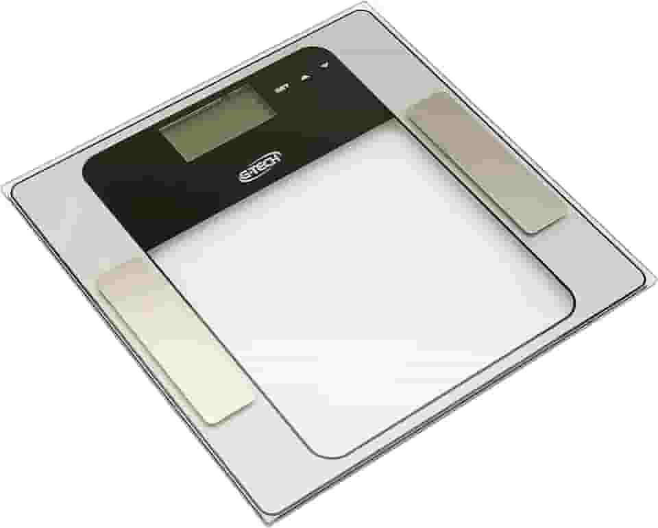 G-Tech Balança Medição De Água Gordura Massa Muscular E Massa Óssea Mod.: Glass 7