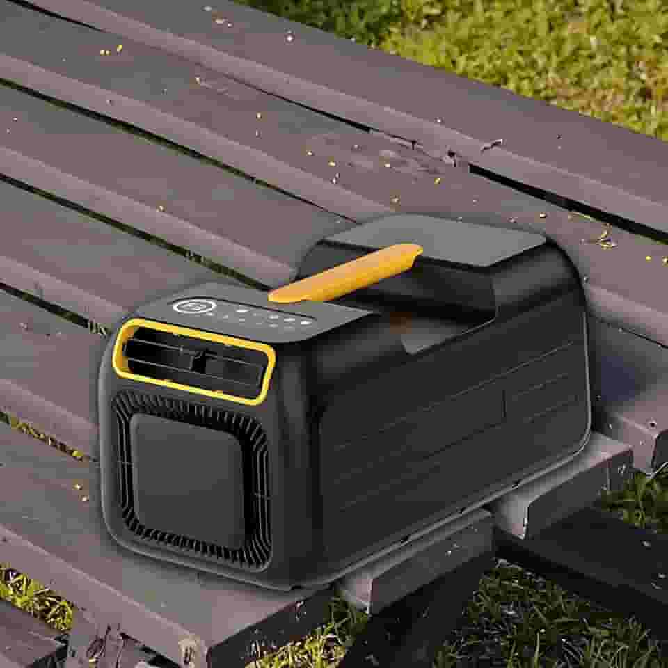 Ar-condicionado portátil de 4500 BTU - 1300 W de resfriamento e 600 W de aquecimento, comando de voz + controle remoto, manutenção zero (sem água/dreno), portátil para casa/escritório