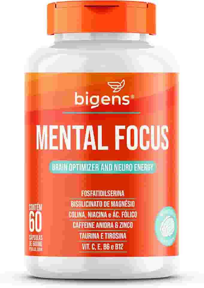 Mental Focus, 60 Capsulas, Biogens