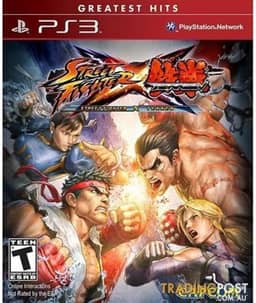 Street Fighter X Tekken Ps3 Mídia Física Lacrado