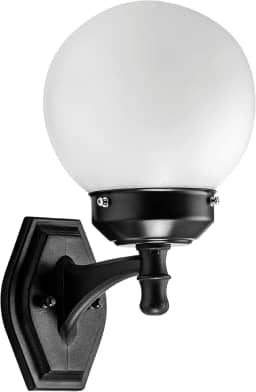 Arandelas Luminárias Externa Parede Globos Alumínio 567