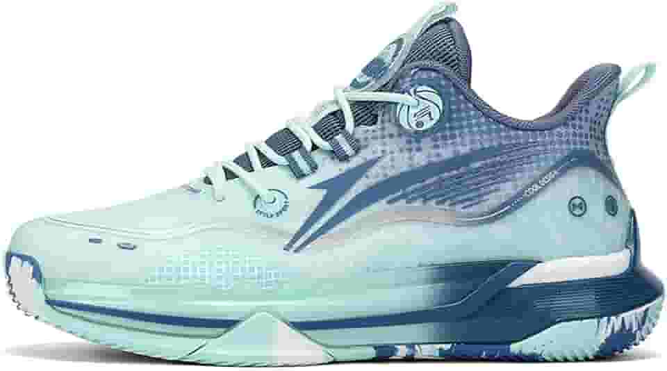 Tênis de basquete masculino com suporte de arco de cano alto, calçados esportivos antiderrapantes para treinamento ao ar livre