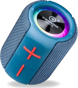 Caixa De Som Bluetooth Prova Dàgua USB 5.0 Bateria De Longa Duracao Potente (Azul)