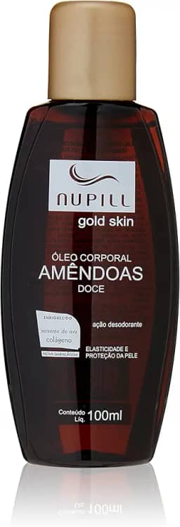 Nupill Óleo De Amêndoas Com Semente De Uva 100Ml Ambar
