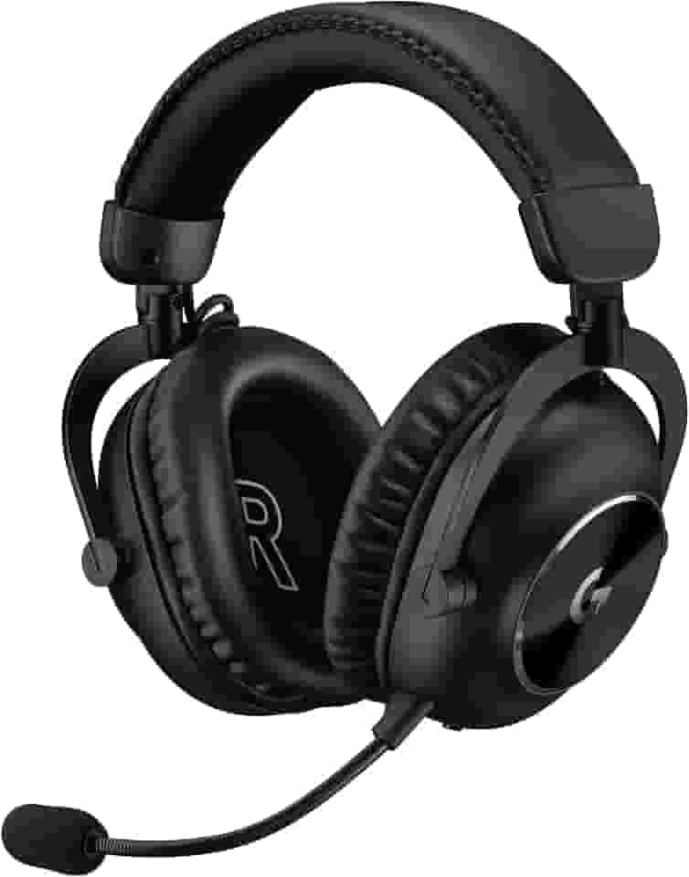 Headset Gamer Sem Fio Logitech G PRO X 2 LIGHTSPEED Com Microfone Removível, Drivers de Grafeno 50mm, Conexão Bluetooth, USB e 3,5 mm, Compatível com PC, PS5, PS4, Switch - Preto