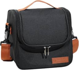 Bolsa Térmica Marmita Lancheira Resistente Espaçosa Com Alça Ziper Academia Trabalho Dieta Premium