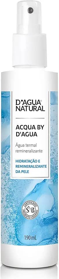 D'AGUA NATURAL Acqua By D’Agua Água Termal Remineralizante 190Ml