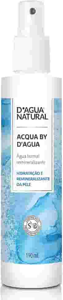 D'AGUA NATURAL Acqua By D’Agua Água Termal Remineralizante 190Ml