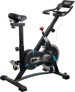 Bicicleta Ergométrica Spinning 10kg Inércia Pro até 120kg - Design Moderno com Tecnologia Avançada!