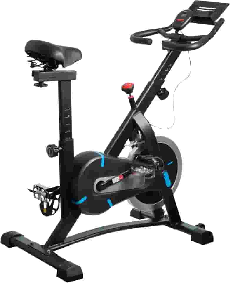 Bicicleta Ergométrica Spinning 10kg Inércia Pro até 120kg - Design Moderno com Tecnologia Avançada!