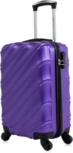 Mala de viagem bordo pequena 10kg Havana Swiss Move Roxa